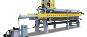 single chamber feed air through water filter cake washing filter press